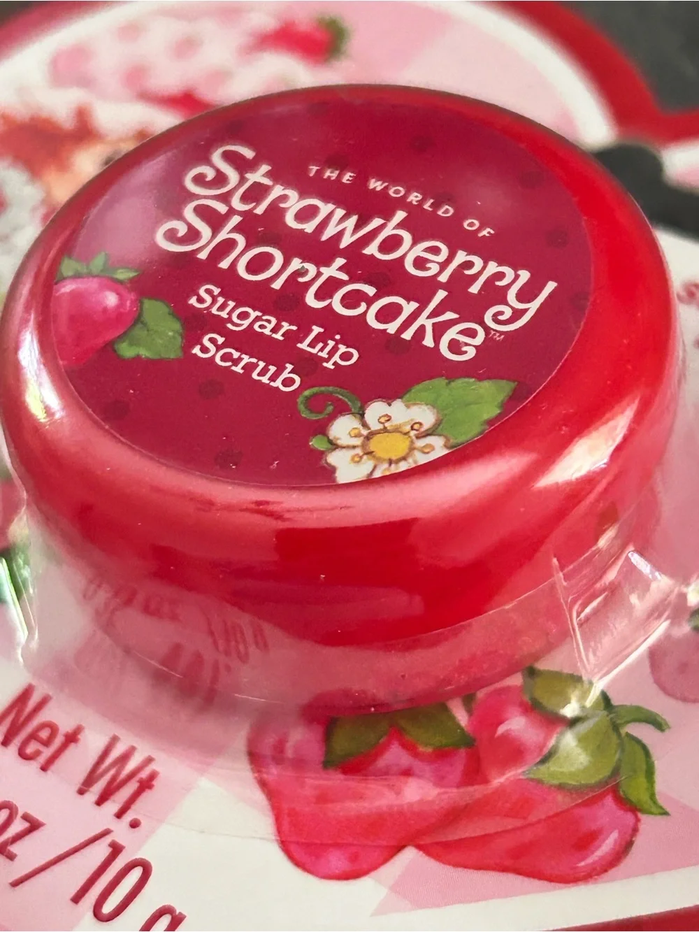 Strawberry Shortcake Sugar Lip Scrub - Pink/Red 2 pack